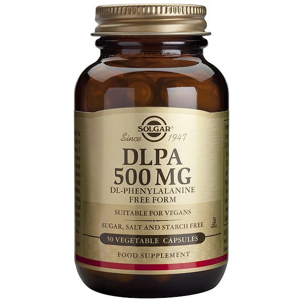 SOLGAR Dlpa Dl- Phenylalanine 500mg Vegicaps 50