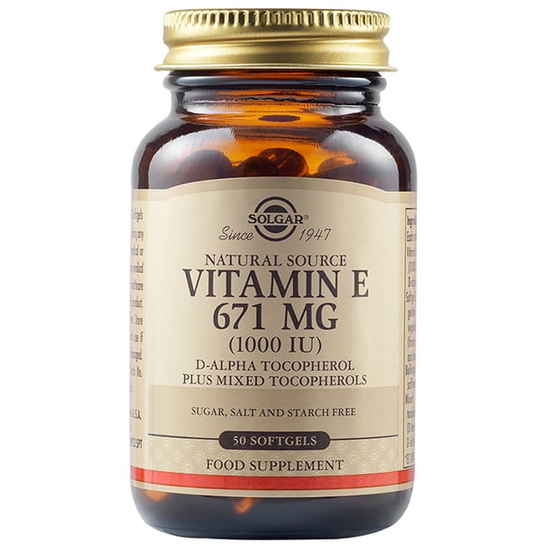 SOLGAR VIT E 671mg (1000iu) MIXED 50s