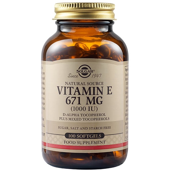 SOLGAR VIT E 671mg (1000iu) MIXED 100s