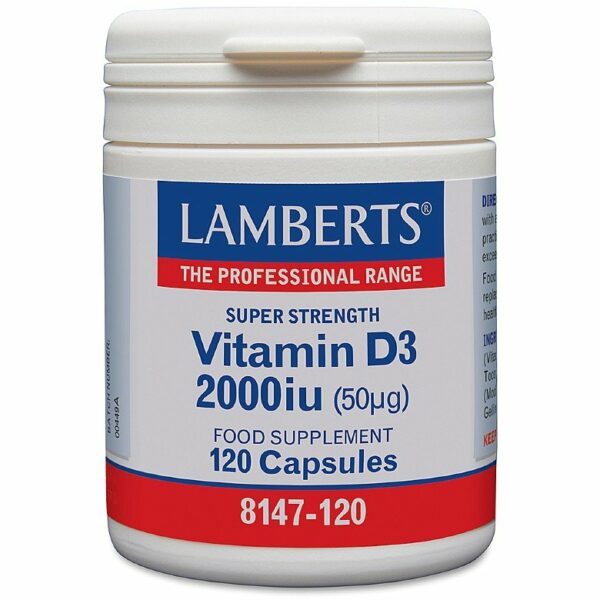 LAMBERTS VITAMIN D3 2000I.U X30 TABS