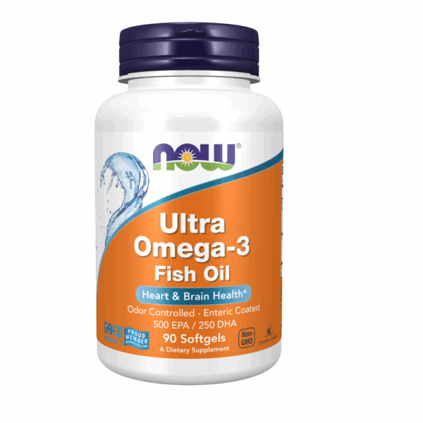NOW ULTRA OMEGA-3 FISH OIL 90 CAPS