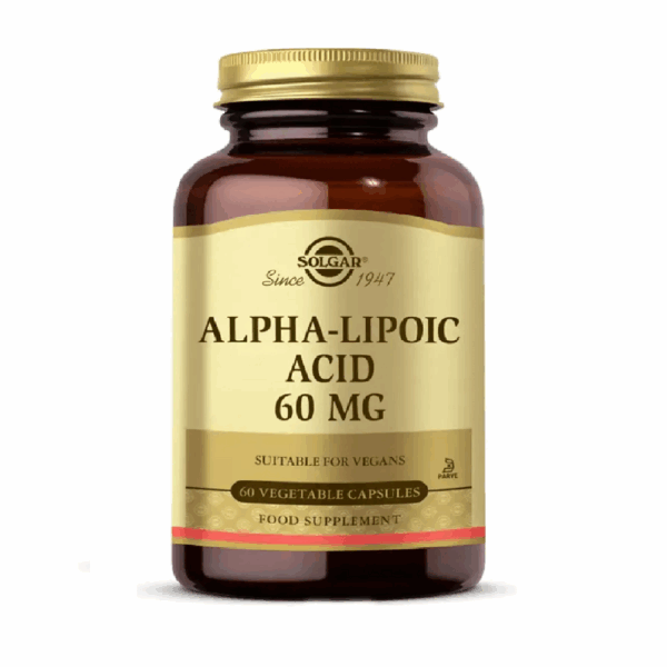 SOLGAR LIPOIC ACID 60mg VCAPS 30S