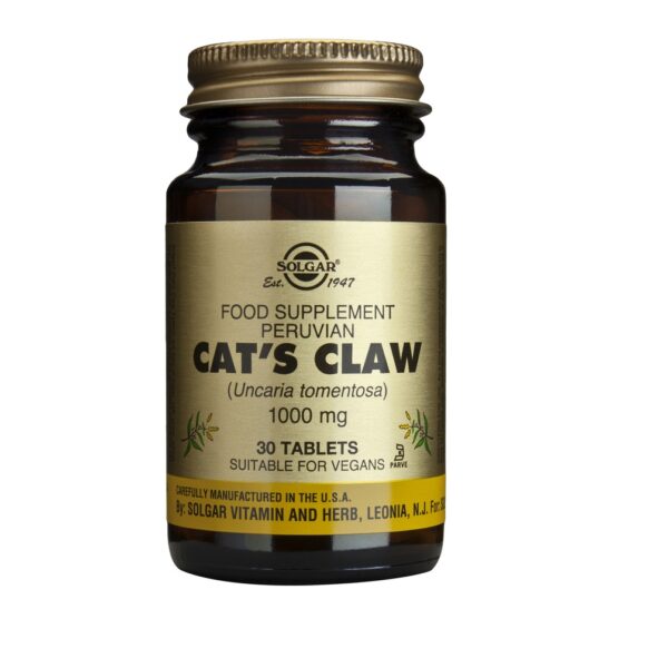 Solgar Cat's Claw 1000mg VC. 30'S Solgar