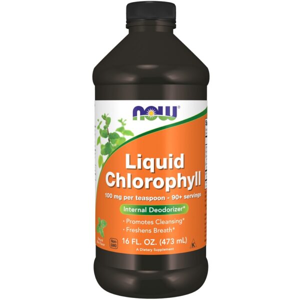 Now Liquid Chlorophyll Mint 473ml