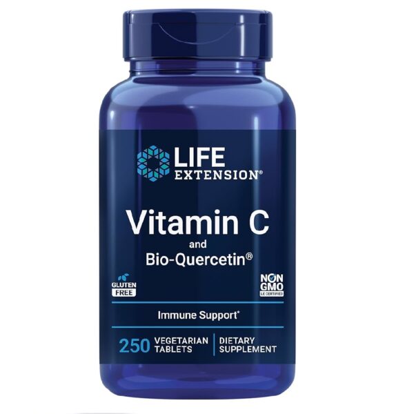 LIFE EXTENSION VITAMIN C AND QUERCETIN PHYTOSOME 60 CAPS