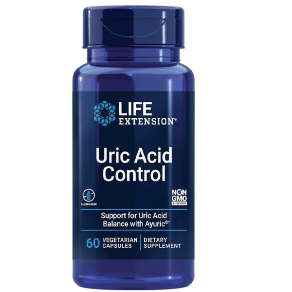 Life Extension Uric Acid Control 60 Vegcap