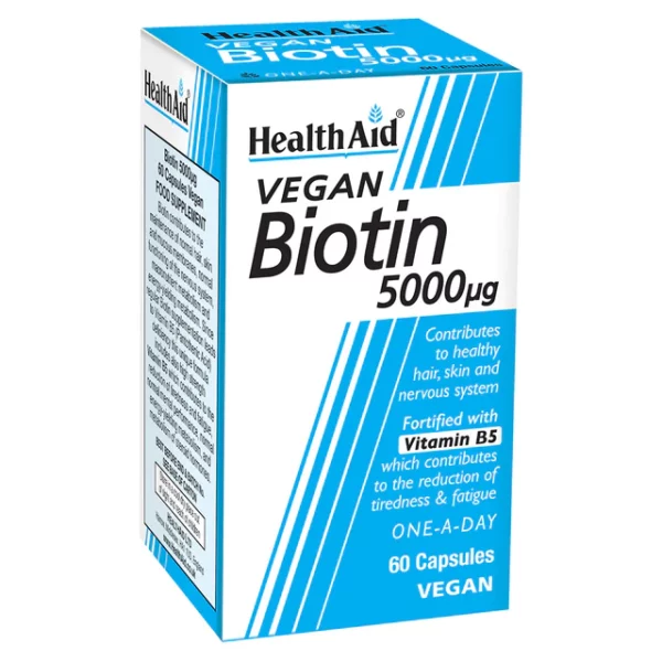 Healthaid Biotin 5000mg 60 Capsule