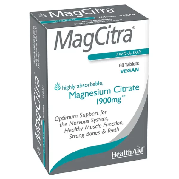 HEALTH AID MAGCITRA 60TABS