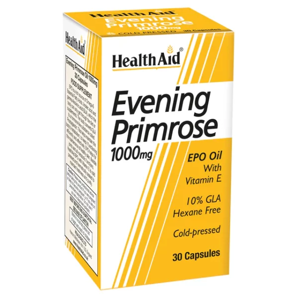 Health Aid Evening Primrose 1000mg 30Caps