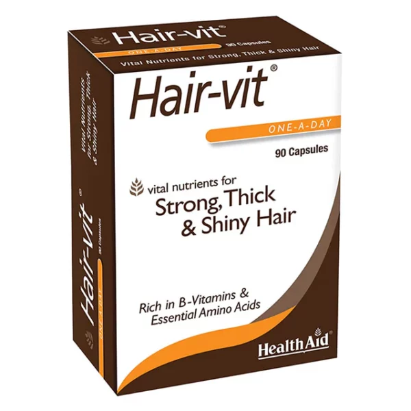 Health Aid  Hair Vit Caps 90