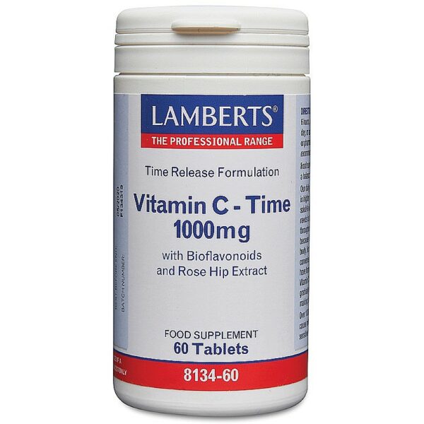 Lamberts Vitamin C - Time 1000mg, 60Tabs