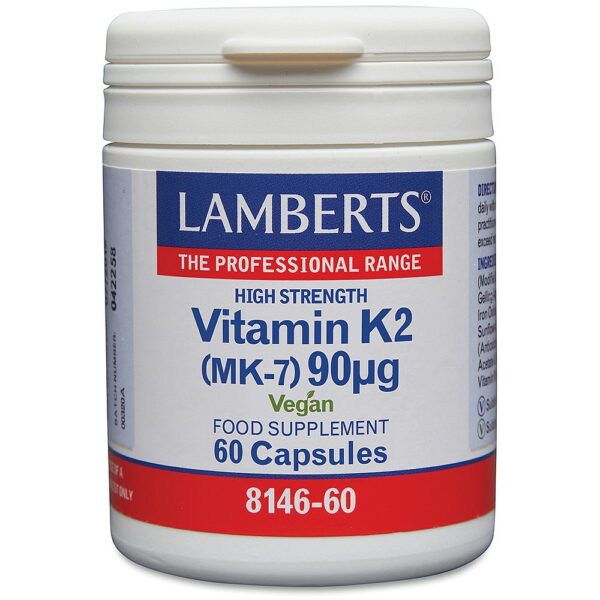 LAMBERTS VITAMIN K2 90MCG 60CAPS