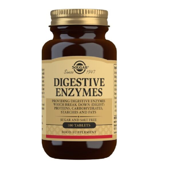 Solgar Digestive Enzymes - 100 Tablets