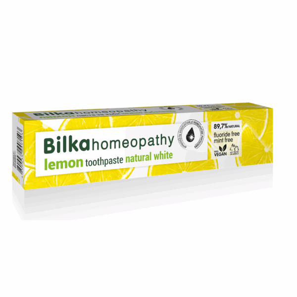 BILKA T/PASTE HOMEOPATHY LEMON 75ML