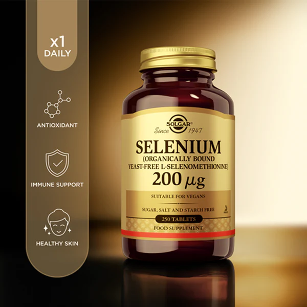 SOLGAR Selenium 200ug Tabs 50