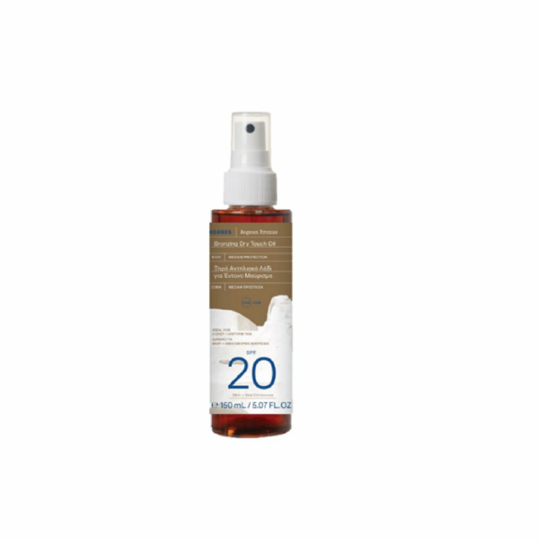 KORRES AEG.BR.SUN.OIL.SPF20 150ML