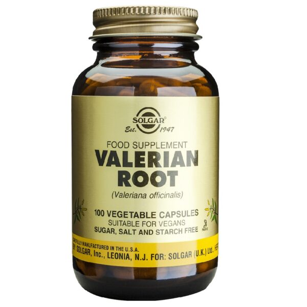 SOLGAR Valerian Root 520mg Vegicaps 100