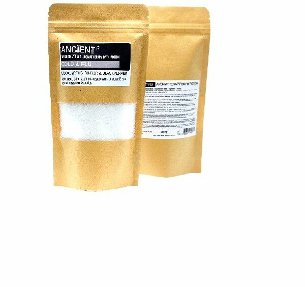 AW Aromatherapy Bath Potion in Kraft Bag 350g - Cold & Flu