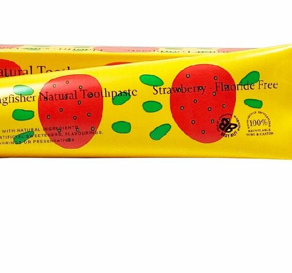 KINGFISHER CHILDREN'S STRAWBERY 75MLFLUORIDE FREE
