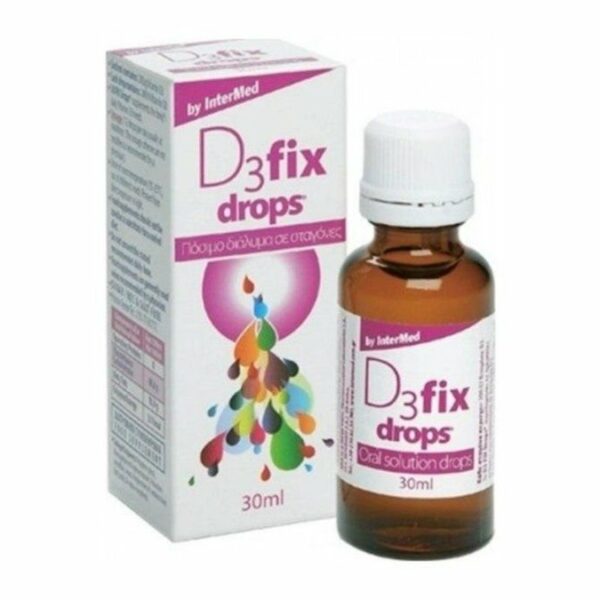INTERMED VIT D3 FIX 200IU ORAL DROPS 30ML