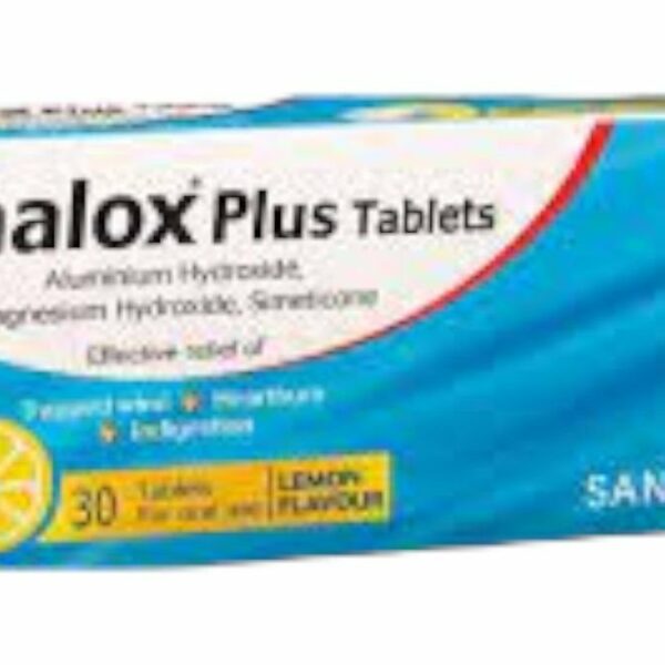 MAALOX PLUS 200/200/25MG CHEW 30TABS