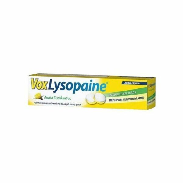 VOXLYSOPAINE LEMON TABS