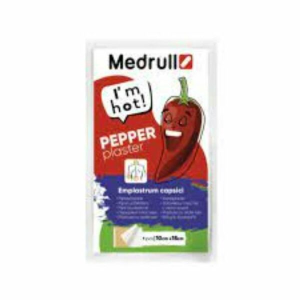 MEDRULL PEPPER PLASTER 10CM X 18CM