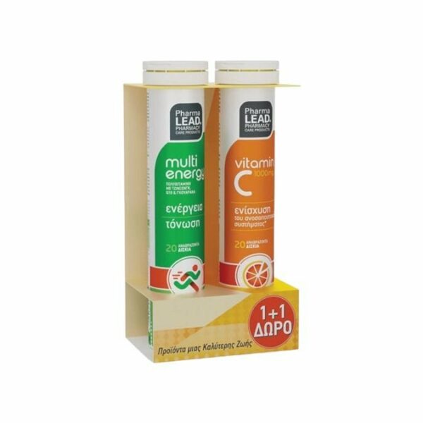 PHARMALEAD MULTI ENERGY  EFF 20TABS +FREE VIT C