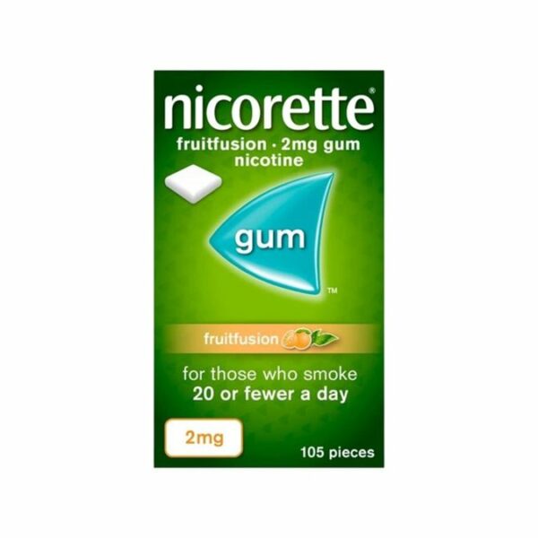 NICORETTE GUM FRESHFRUIT 2MG 105'S