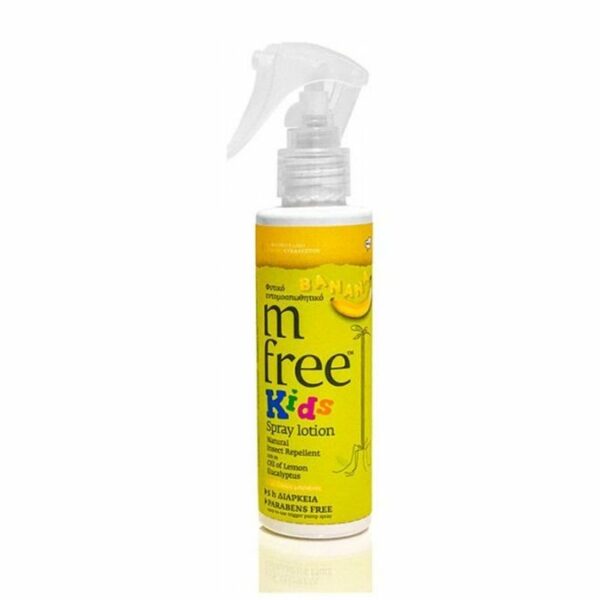 APIVITA M-FREE INS. REPELLENT KIDS BANANA 125ML