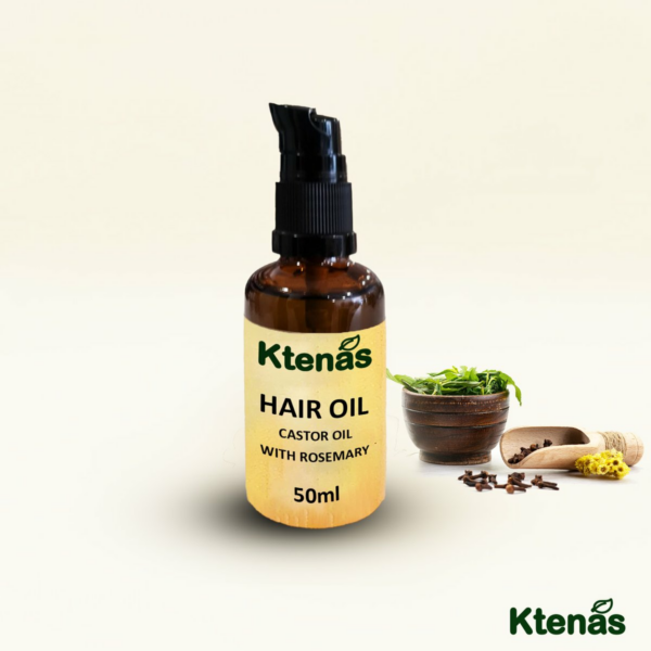 PHK HAIR OIL WITH CASTOR OIL AND ROSEMARY 50ml