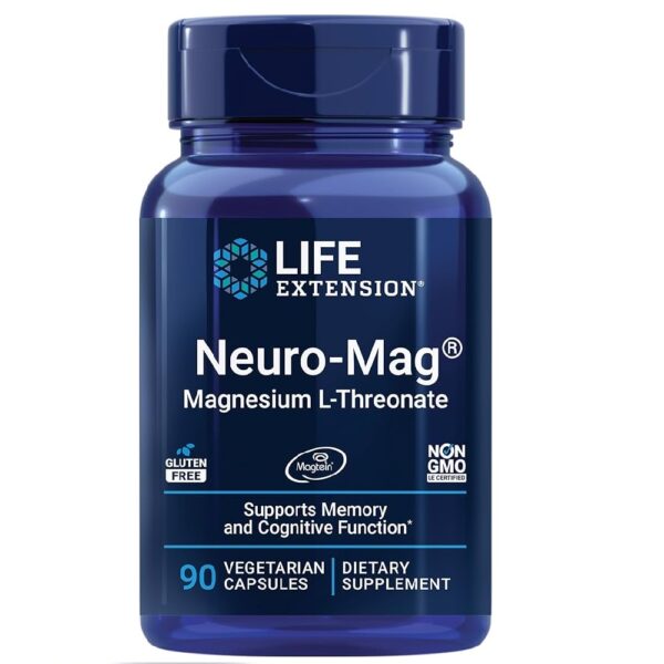 LIFE EXTENSION NEURO-MAG MAGNESIUM L-THREONATE 90 VEG CAPS