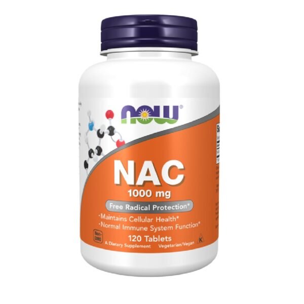 NOW NAC 1000MG 120TABS