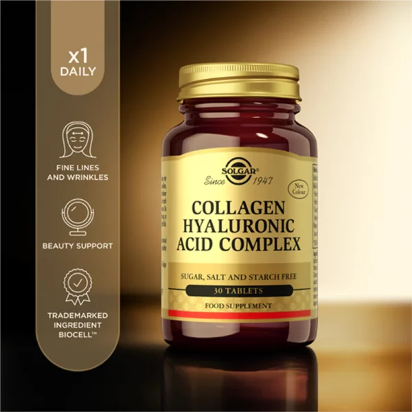 SOLGAR Hyaluronic Acid 120mg 30Caps