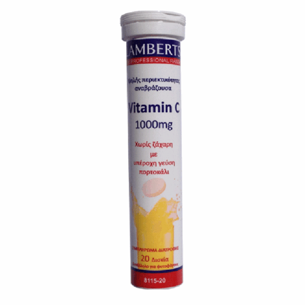 LAMBERTS VITAMIN C 1000MG EFF 20TABS