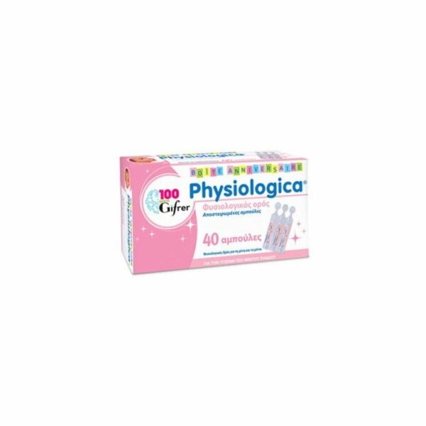PHYSIOLOGICA GIFRER 0.9% SOLUTION 40X5ML