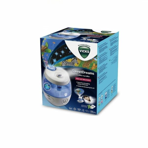 VICKS SWEET DREAMS COOL MIST HUMIDIFIER.KIDS