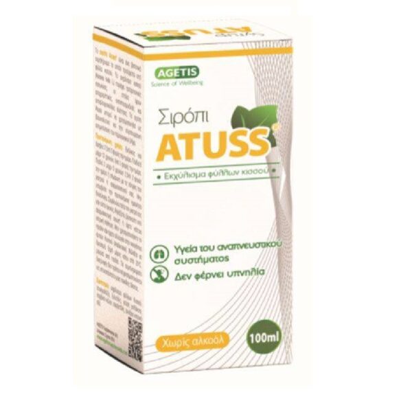 AGETIS ATUSS HERBAL COUGH SYRUP 100ML