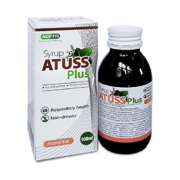 AGETIS ATUSS PLUS HERBAL COUGH SYRUP 100ML