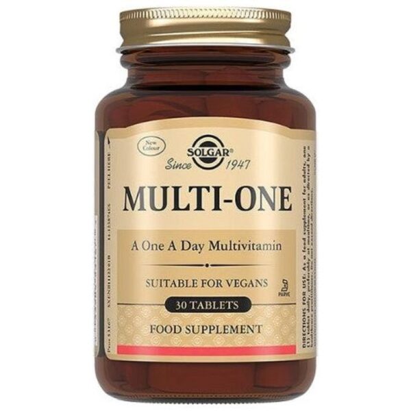 SOLGAR MULTI-ONE 30 TABLETS