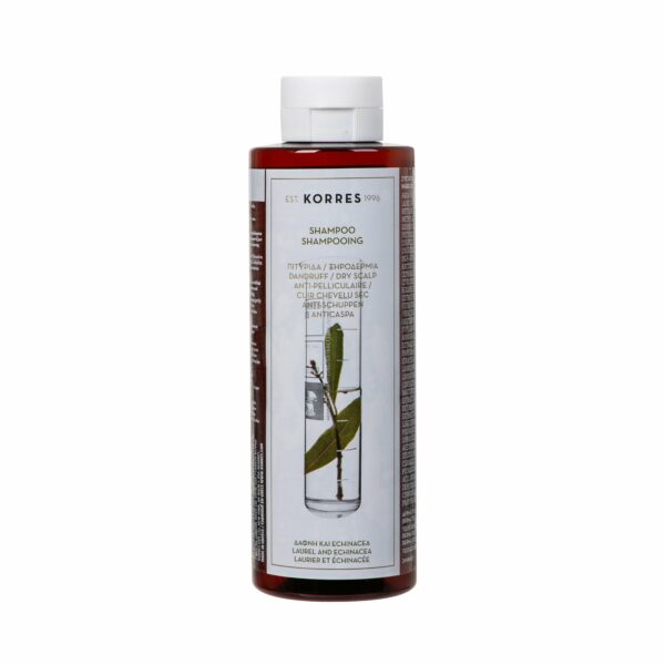 KORRES Laurel + Echinacea Shampoo Against Dandruff + Dry Scalp