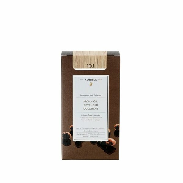 KORRES ARGAN OIL Advanced Colorant 10.1 Platinum Ash Blonde