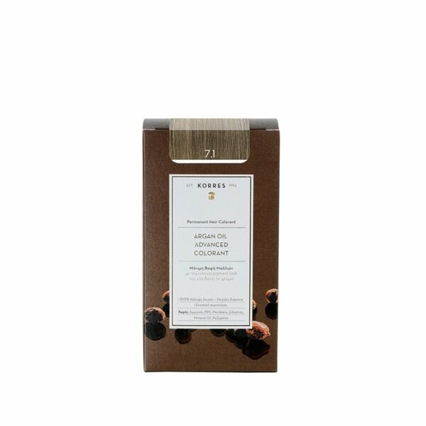 KORRES ARGAN OIL Advanced Colorant 7.1 Ash Blonde