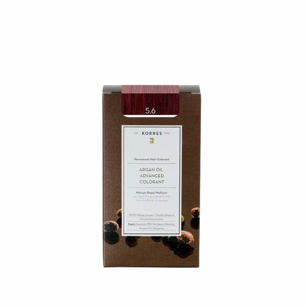 KORRES ARGAN OIL Advanced Colorant 5.6 Red Light Brown