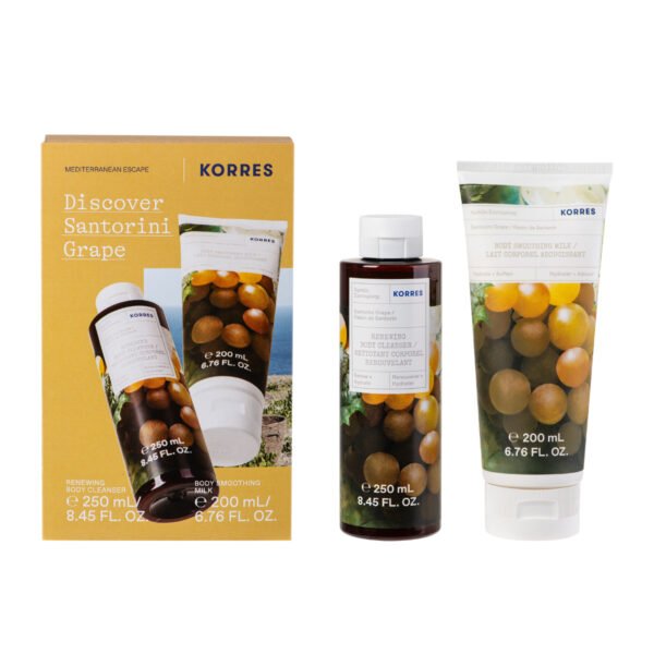 KORRES SET SANTORINI SHG 250&BMILK 200