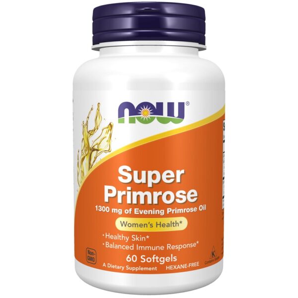 NOW SUPER PRIMROSE 1300 MG 60 S GELS