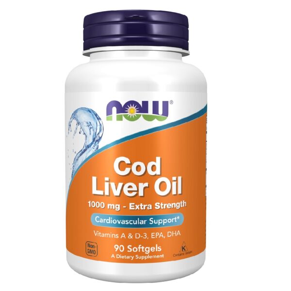 NOW COD LIVER OIL 1000MG GELS