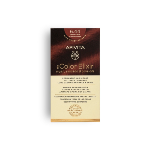 APIVITA HAIR COLOR KIT N6.44