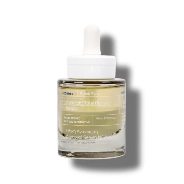 KORRES BLACK PINE 4D Overnight Total Revival Serum